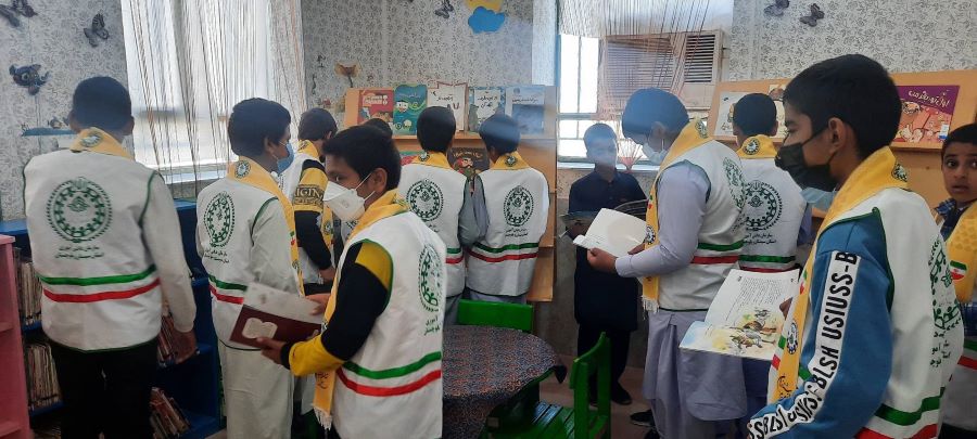 بازدید کتابخانه امام علی (ع)